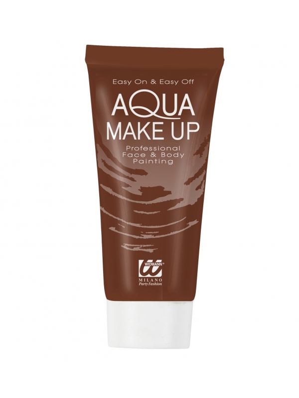 Maquillage à l'eau en tube marron - 30 ml : Ajoutez de la profondeur à votre look
