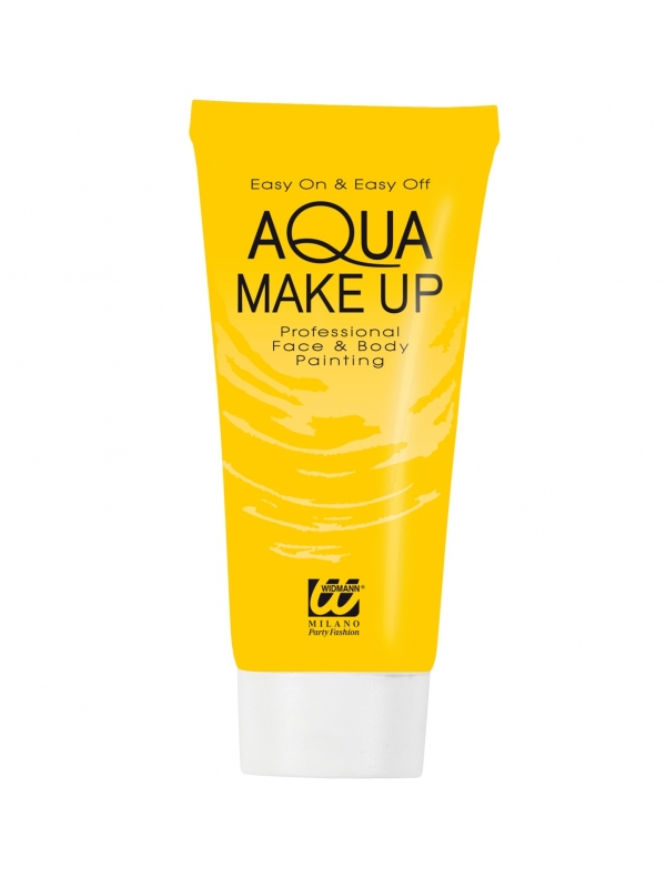 Maquillage à l'eau en tube jaune - 30 ml