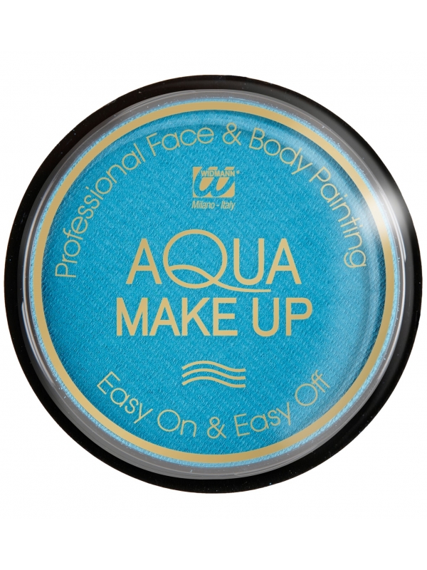 Maquillage à l'Eau Bleu Clair - 15 g : Qualité Professionnelle pour Visage et Corps