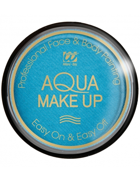 Maquillage à l'Eau Bleu Clair - 15 g : Qualité Professionnelle pour Visage et Corps
