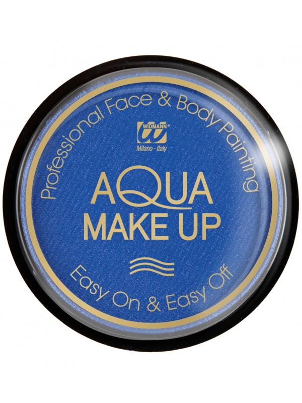 Maquillage à l'Eau Bleu Foncé - 15 g : Qualité Professionnelle pour Visage et Corps