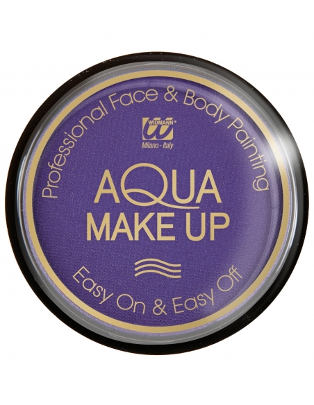 Maquillage à l'Eau Violet - 15 g : Qualité Professionnelle pour Visage et Corps