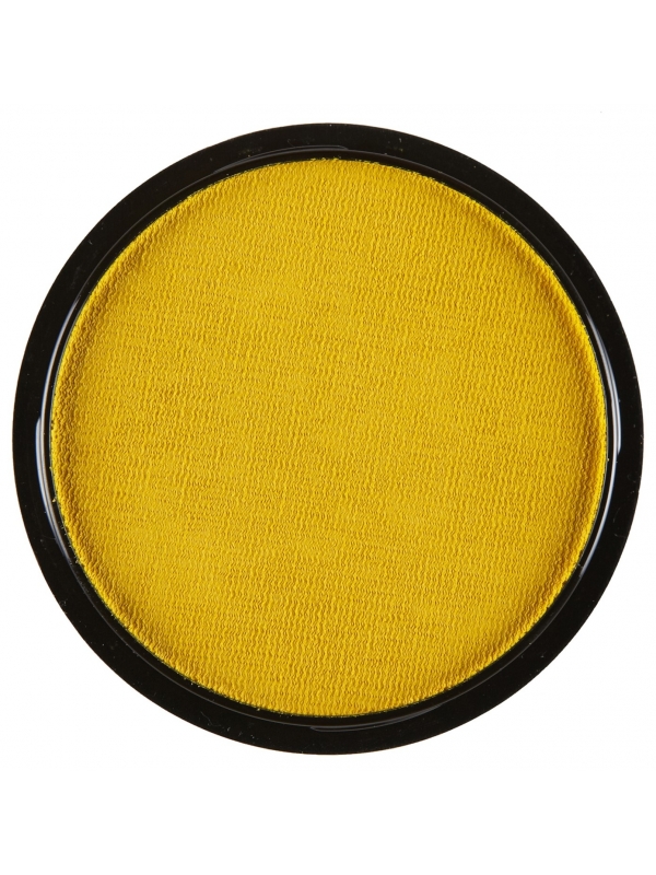 Maquillage à l'Eau Jaune - 15 g : Qualité Professionnelle pour Visage et Corps