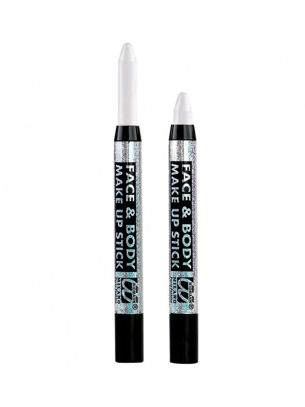 Crayon de maquillage Blanc - 3,5 ml : Looks Magiques Carnaval et Halloween