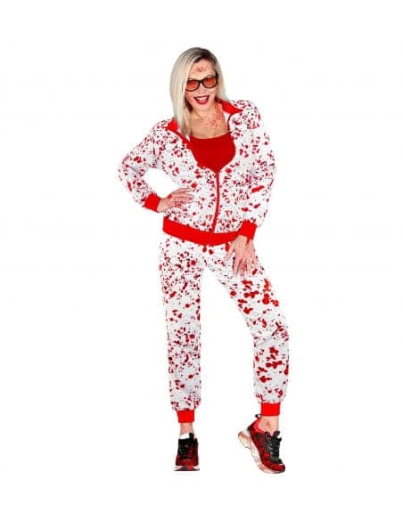 Déguisement Halloween Taché de Sang : Survêtement, Veste et Pantalon