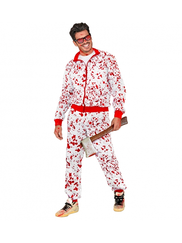 Déguisement Halloween Taché de Sang : Survêtement, Veste et Pantalon