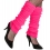 Jambières Roses Néon Années 80 : Accessoire Rétro Femme