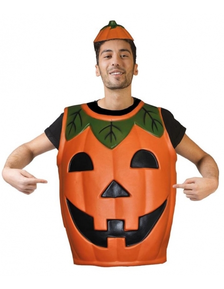 Transformez-vous en Citrouille Festive : Découvrez le Set Citrouille en Mousse 2PCS pour Adulte