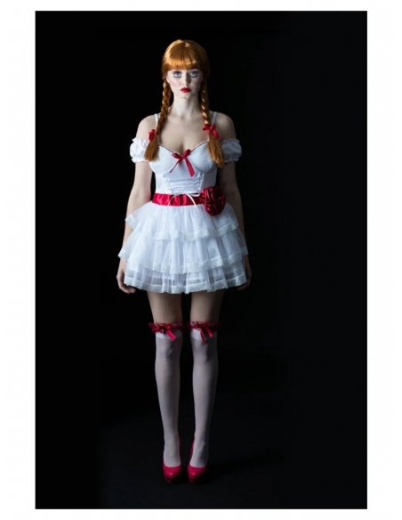 Déguisement Robe d'Annabelle™ : Ensorcelant, Sexy et Terrifiant