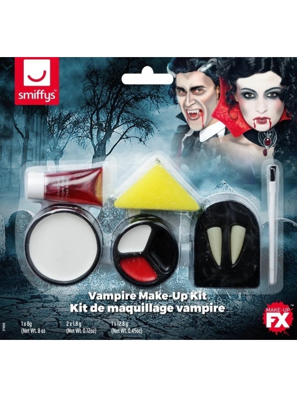 : Kit Maquillage Halloween de Vampire : Transformez-vous en Créature de la Nuit Envoûtante