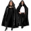 Cape Noire Satin 145 cm : Élégance et Polyvalence