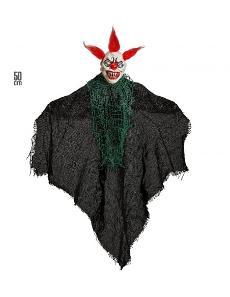 Décoration Clown Effrayant à Suspendre pour Halloween