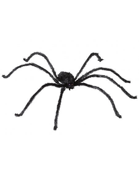 Araignée Géante aux Yeux Lumineux Changeants de Couleur pour Halloween