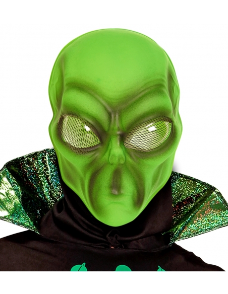 Masque Alien en PVC : L'Invasion de l'Espace Incarnée