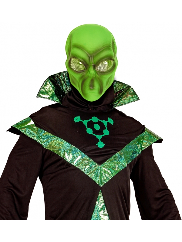 Masque Alien en PVC : L'Invasion de l'Espace Incarnée