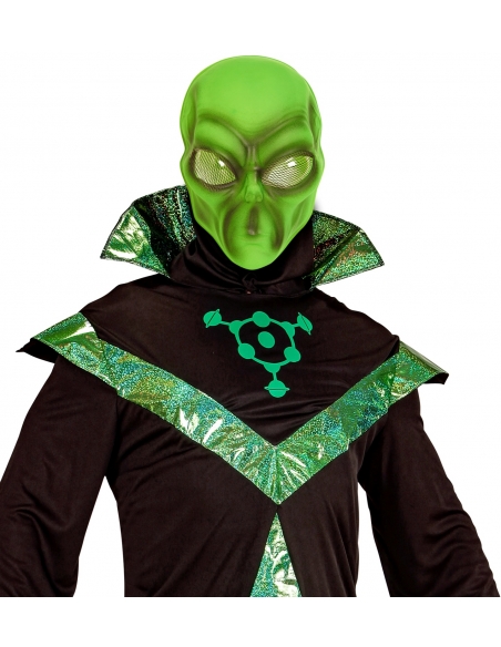 Masque Alien en PVC : L'Invasion de l'Espace Incarnée