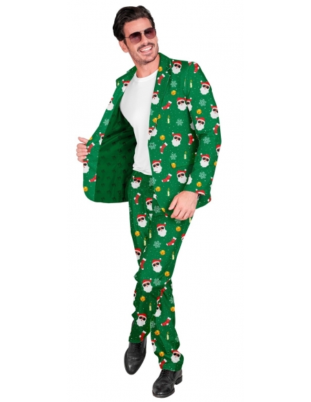 Costume Fantaisie noël haute qualité homme du S au XXL