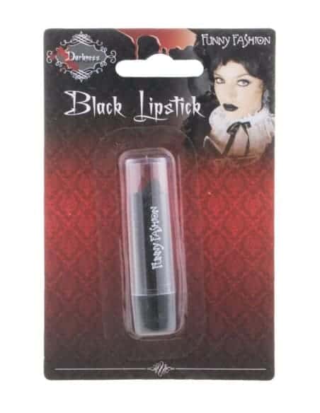 Rouge à lèvres noir, parfait Halloween et le style gothique