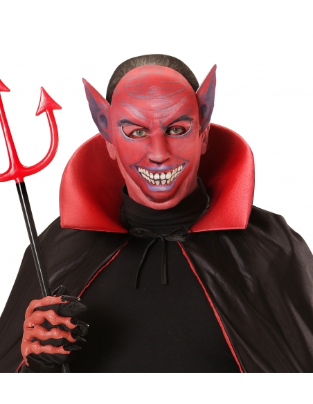 Masque démon en tissu pour Halloween