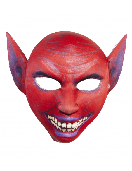 Masque démon en tissu pour Halloween