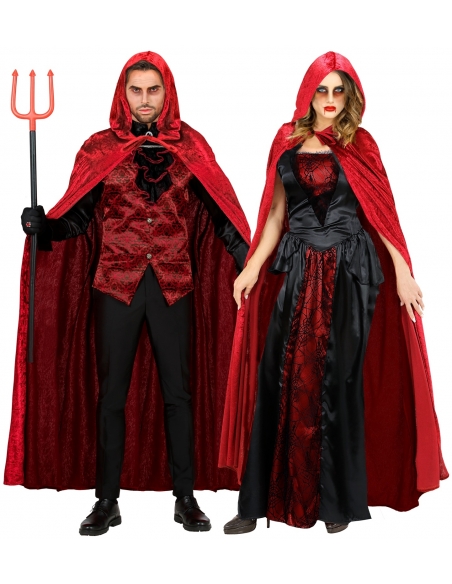 Cape Bordeaux avec Capuche - Élégance Mystérieuse pour Vos Costumes