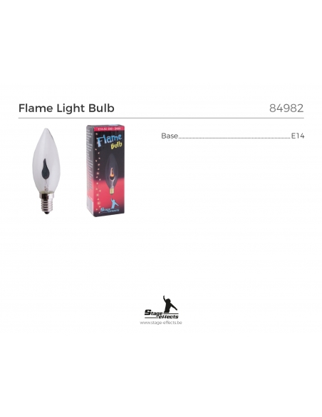 Ampoule Effet Flamme E14 : Créez une Ambiance Magique pour Halloween et Plus