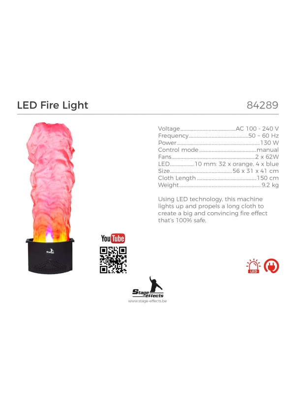 Machine à Effet de Flamme LED Réaliste