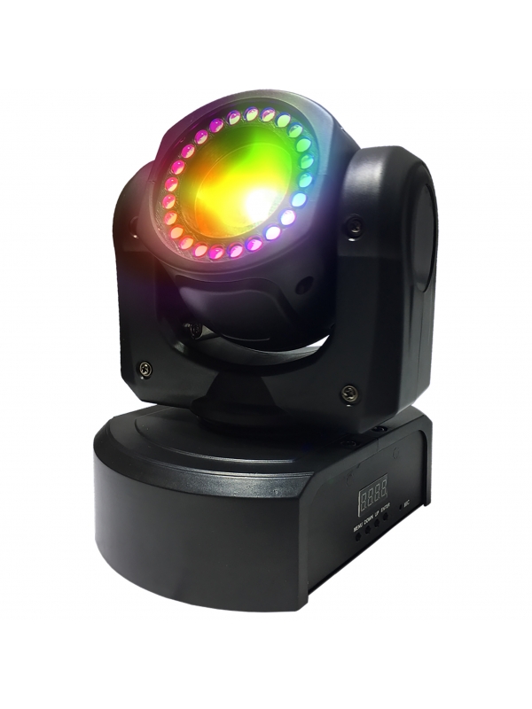 Lampe Disco LED à Tête Mobile : Créez une Ambiance Festive Inoubliable
