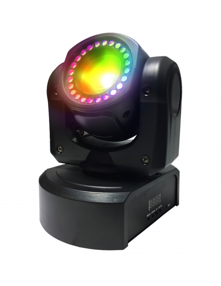 Lampe Disco LED à Tête Mobile : Créez une Ambiance Festive Inoubliable