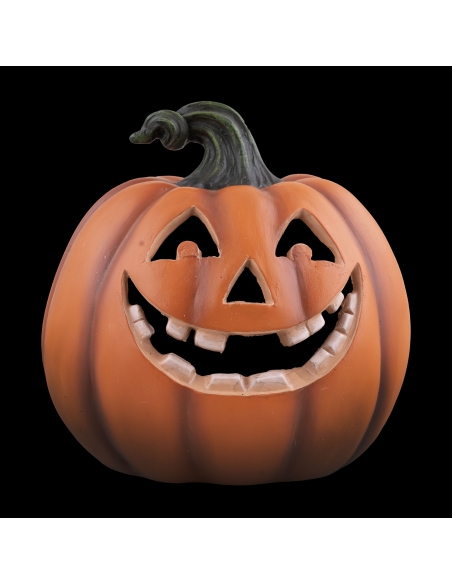 Décoration halloween, Citrouille lumineuse avec atomiseur de fumée