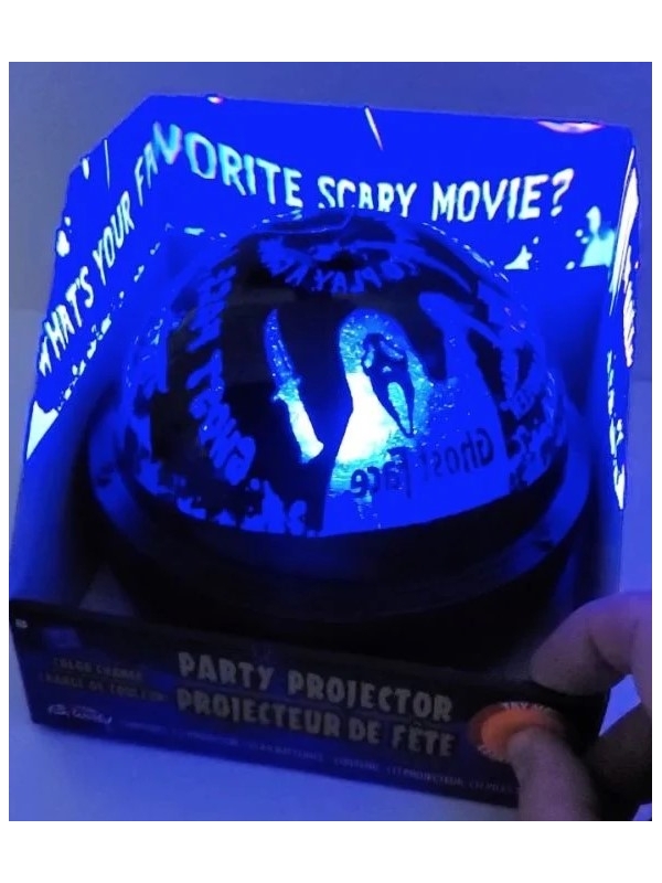 Projecteur de scène Ghost Face® : un accessoire effrayant pour Halloween