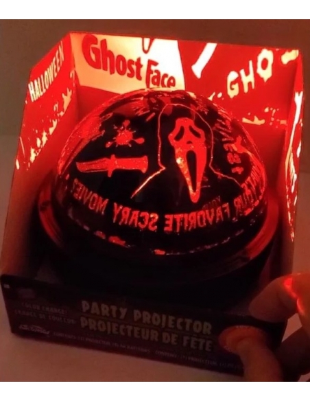 Projecteur de scène Ghost Face® : un accessoire effrayant pour Halloween
