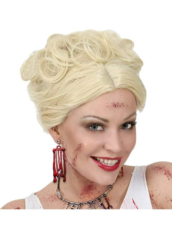 Boucles d'oreilles doigt crâne d'Halloween