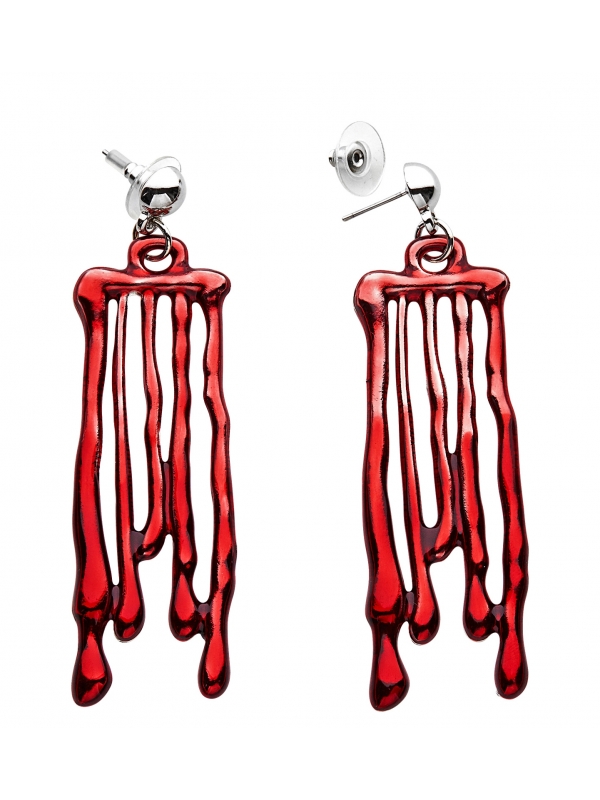Boucles d'Oreilles de Sang : L'Accessoire Horrifiant pour Halloween
