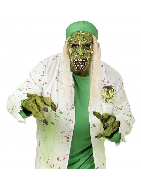 Masque Halloween de Zombie en Décomposition : Terreur Réaliste