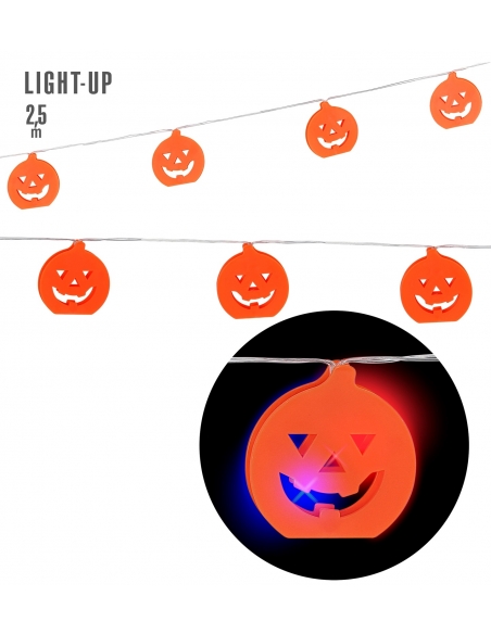 Guirlande Lumineuse Citrouille avec Changement de Couleur : Éclairez Halloween en Beauté