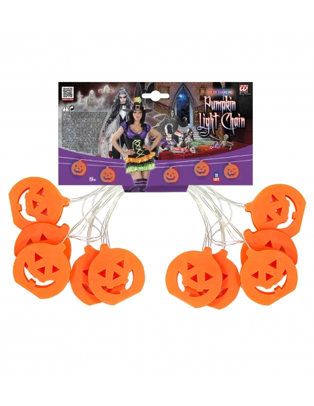 Guirlande Lumineuse Citrouille avec Changement de Couleur : Éclairez Halloween en Beauté