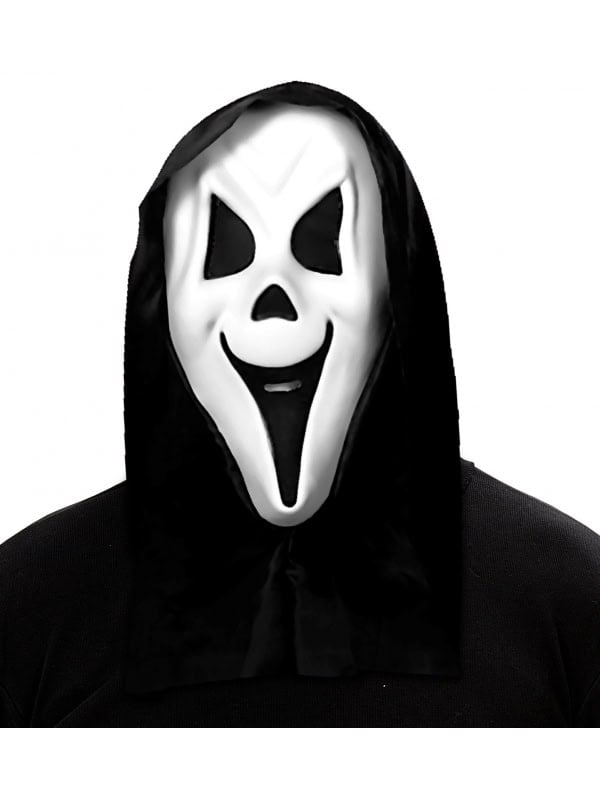 Masque de Fantôme à Capuche avec Filet pour les Yeux : L'Accessoire Parfait pour Halloween