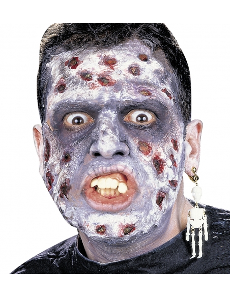 Set Maquillage Zombie avec Accessoires pour une Transformation Effrayante à Halloween