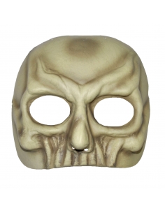 Lot De 2 Masques Crâne Halloween Effrayants Pour Adultes - Masque Plastique Argenté, Léger - Pour Fête Déguisée, Carnaval, événement Horreur