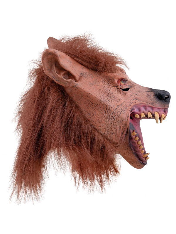 Masque en Latex de Loup-Garou : Votre Passeport pour l'Horreur