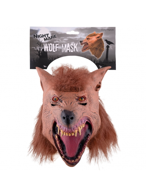Masque en Latex de Loup-Garou : Votre Passeport pour l'Horreur