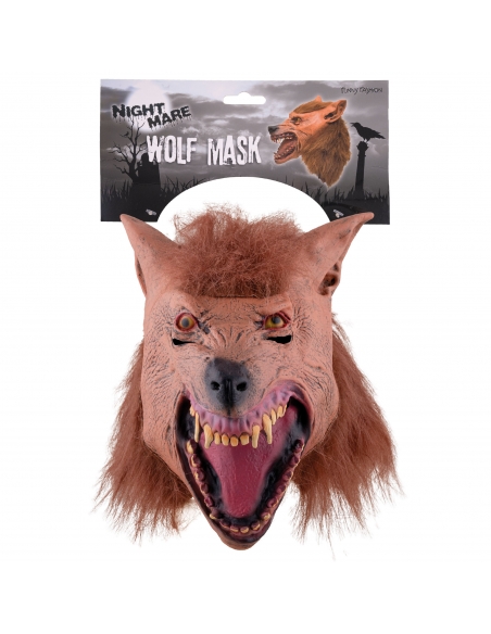 Masque en Latex de Loup-Garou : Votre Passeport pour l'Horreur