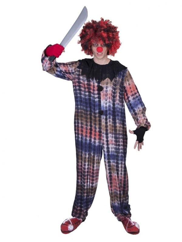 Déguisement de clown tueur vintage pour homme