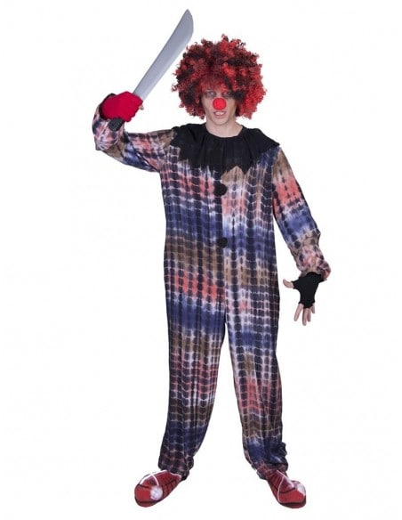 Déguisement de clown tueur vintage pour homme