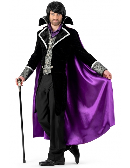 Costume Gothique pour Homme : Incarnez Dracula ou un Chatelain Mystérieux avec Élégance