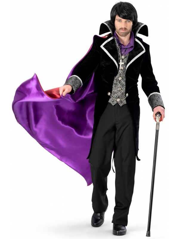 Costume Gothique pour Homme : Incarnez Dracula ou un Chatelain Mystérieux avec Élégance