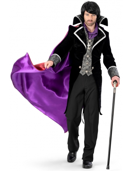 Costume Gothique pour Homme : Incarnez Dracula ou un Chatelain Mystérieux avec Élégance