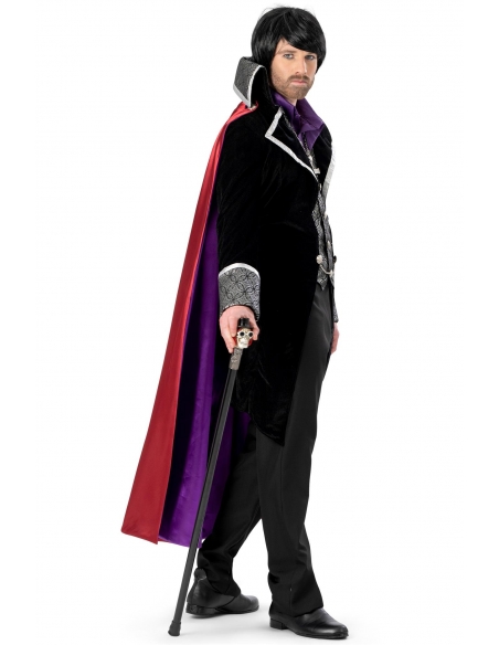 Costume Gothique pour Homme : Incarnez Dracula ou un Chatelain Mystérieux avec Élégance