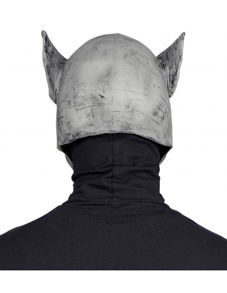 Masque Tête De Loup-garou Effrayant - Halloween, Cosplay, Fêtes Déguisées, Taille Unique, Vinyle Brun Foncé